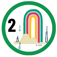 Picture Book Program 25 Point Prize Badge